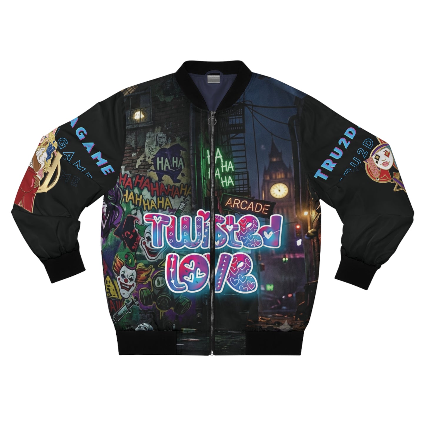 "Twisted/Toxic" Love Bomber Jacket