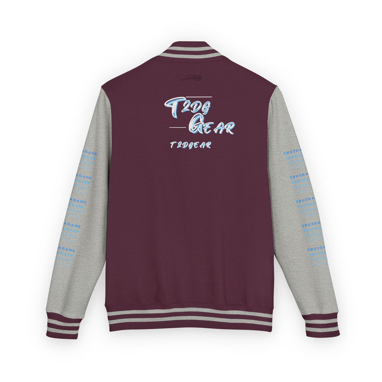 Tru2DaGame(T2DGear) Logo Letterman Jacket
