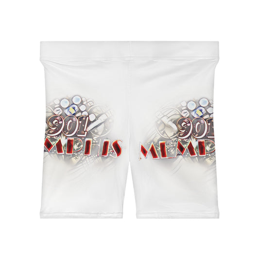 "901 Memphis" Biker Shorts