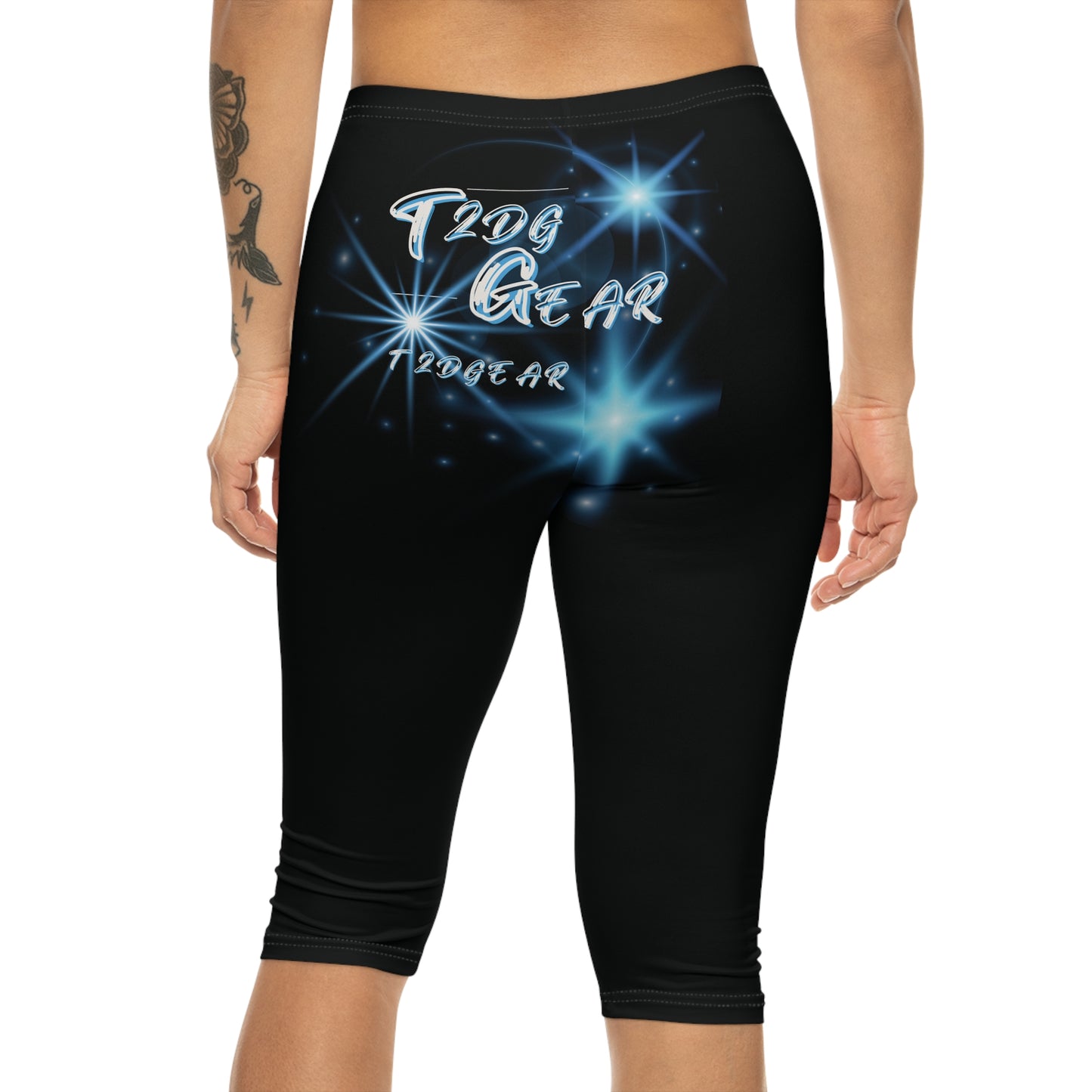 "901 Memphis" Capri Leggings