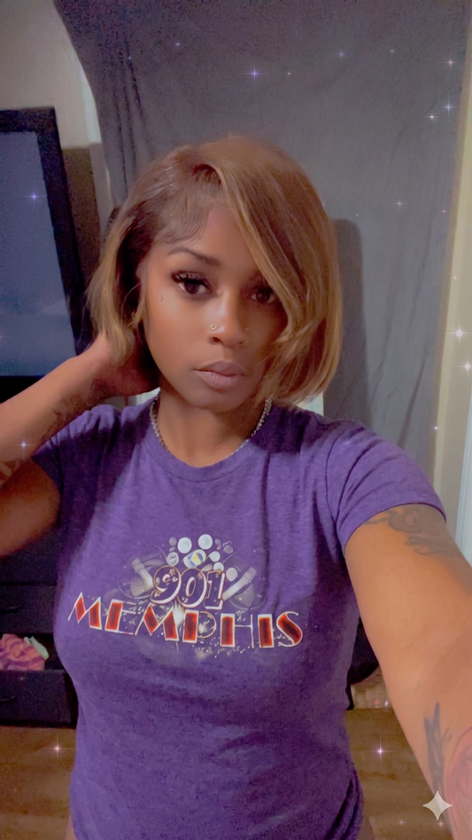 "901 Memphis" Women's Softstyle Tee