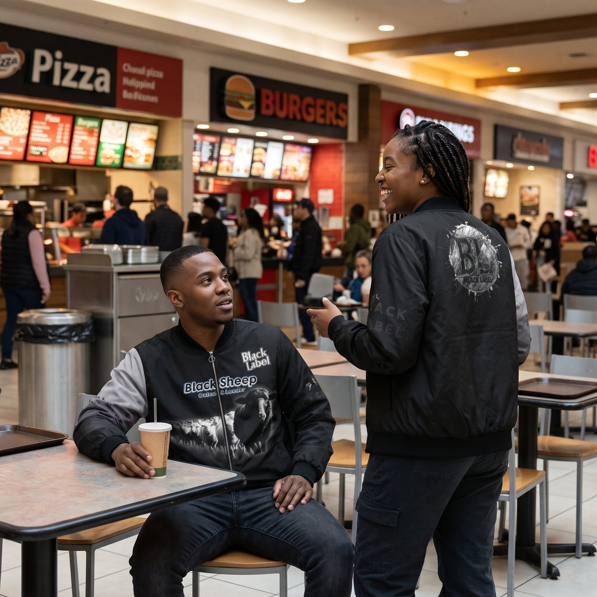 "Black Sheep" Bomber Jacket
