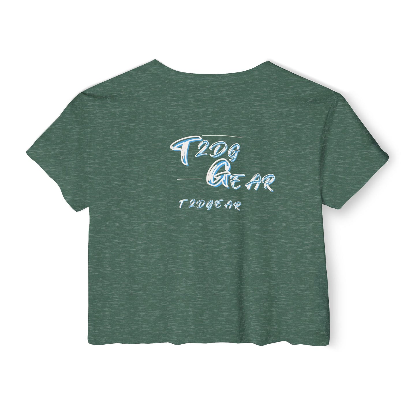 "Haters Salty" Women's Graphic Crop Tee