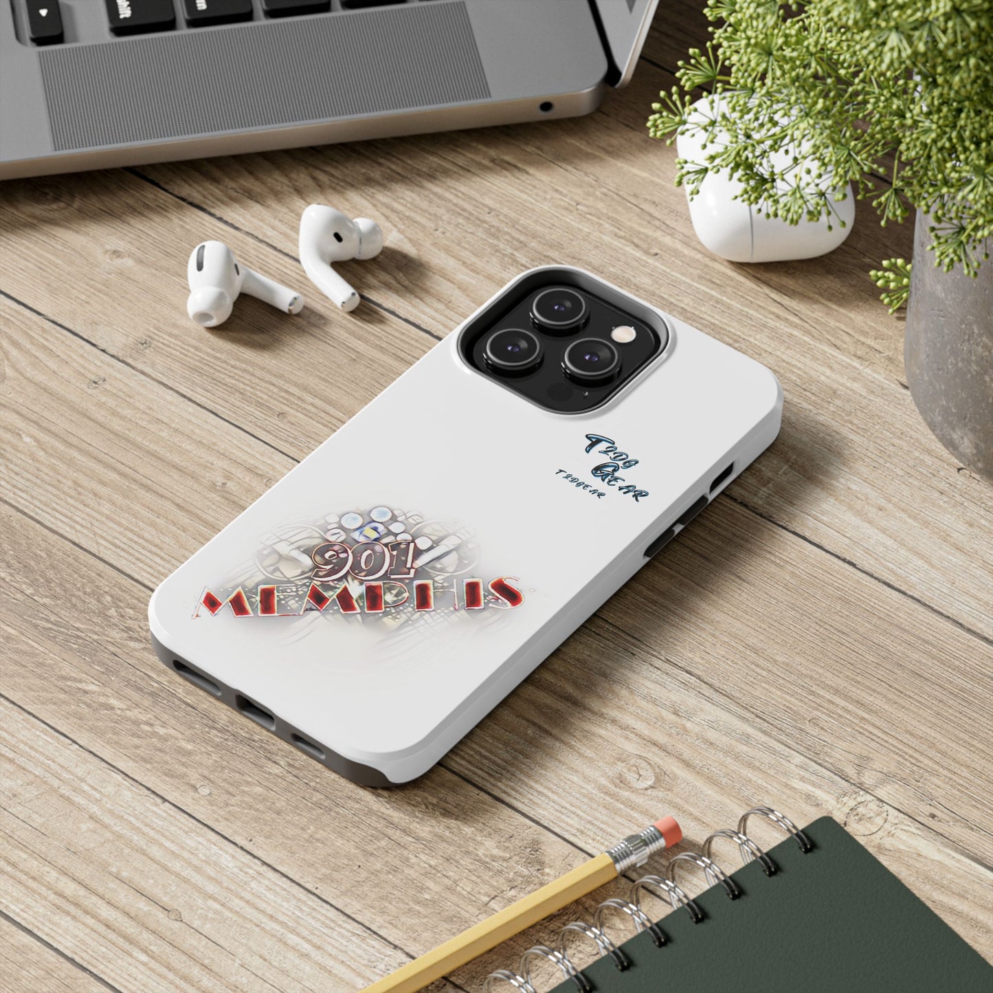 "901 Memphis" Tough Phone Case
