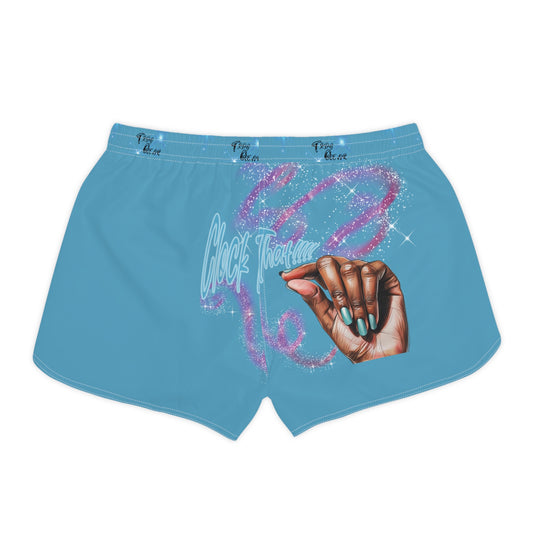 "Clock It Queen" Women's Casual Shorts