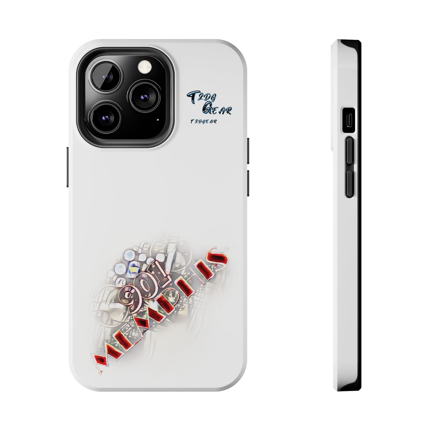 "901 Memphis" Tough Phone Case