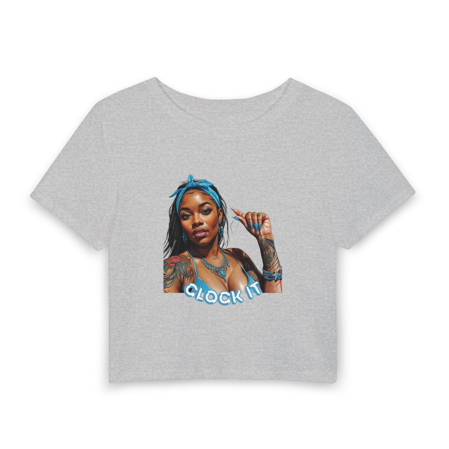 "Clock It" Baby Tee