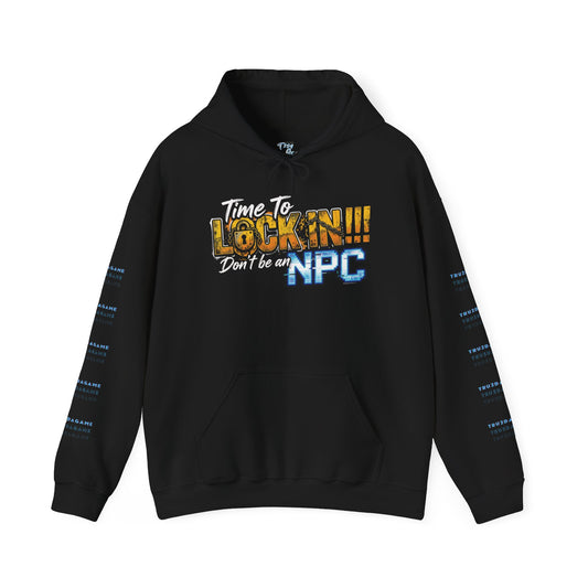 "Lock In" Graphic Pullover