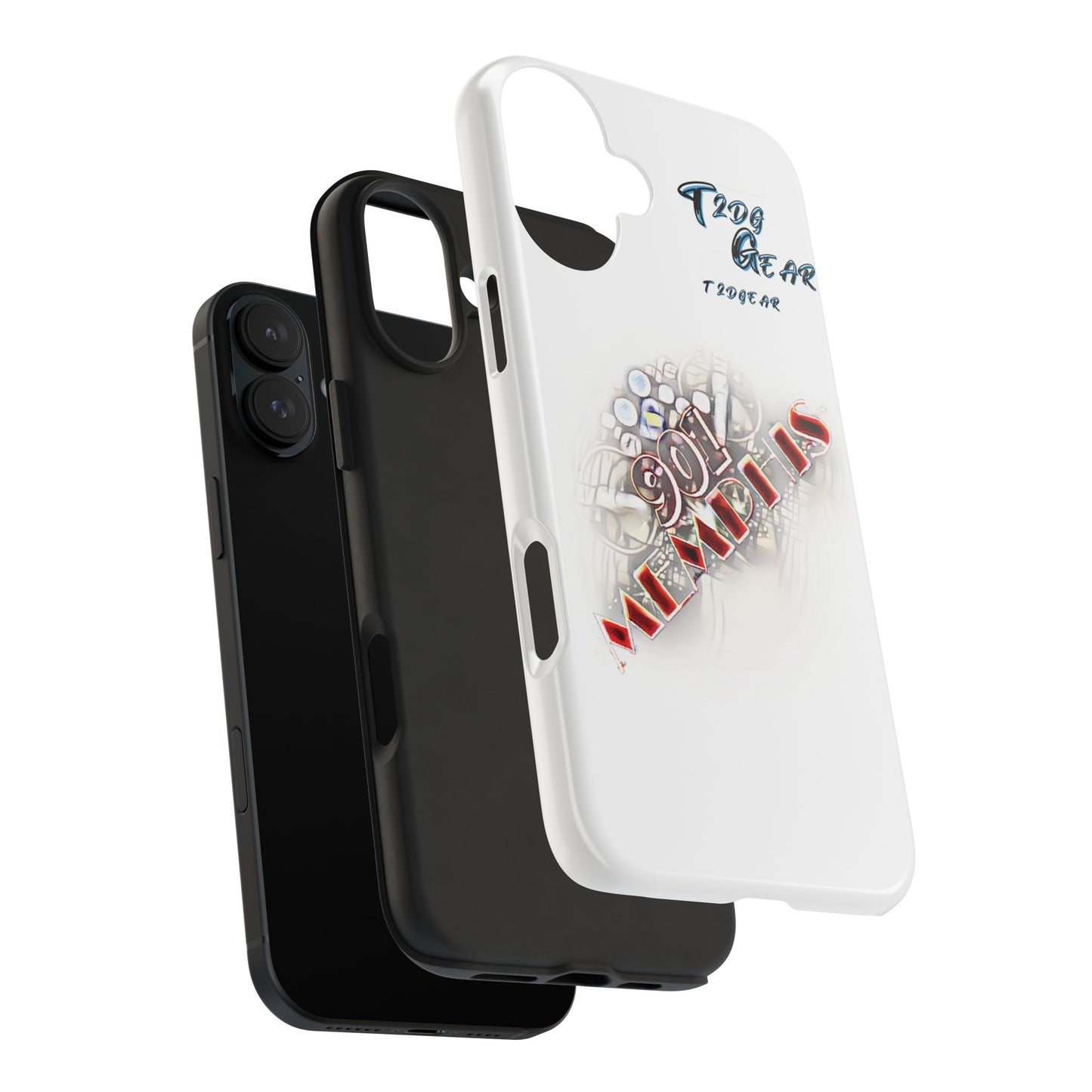 "901 Memphis" Tough Phone Case