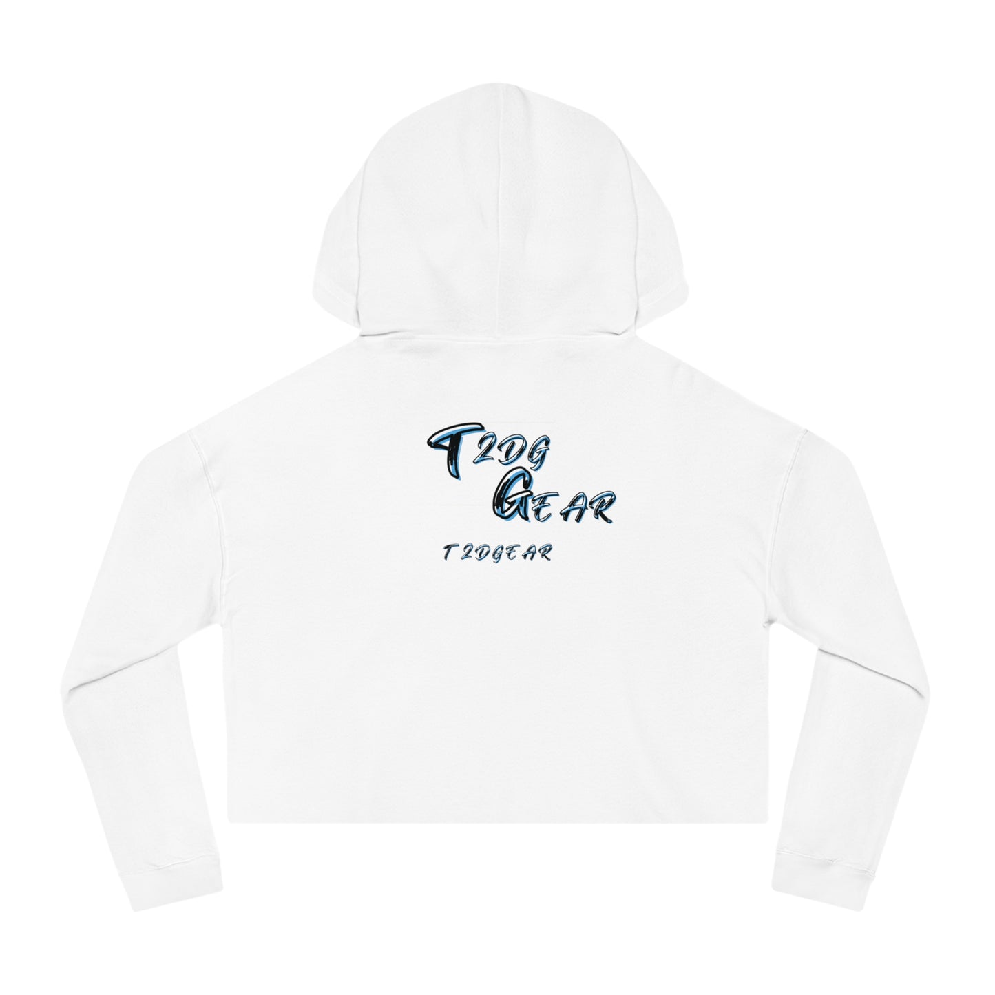 "901 Memphis" Graphic Cropped Hoodie