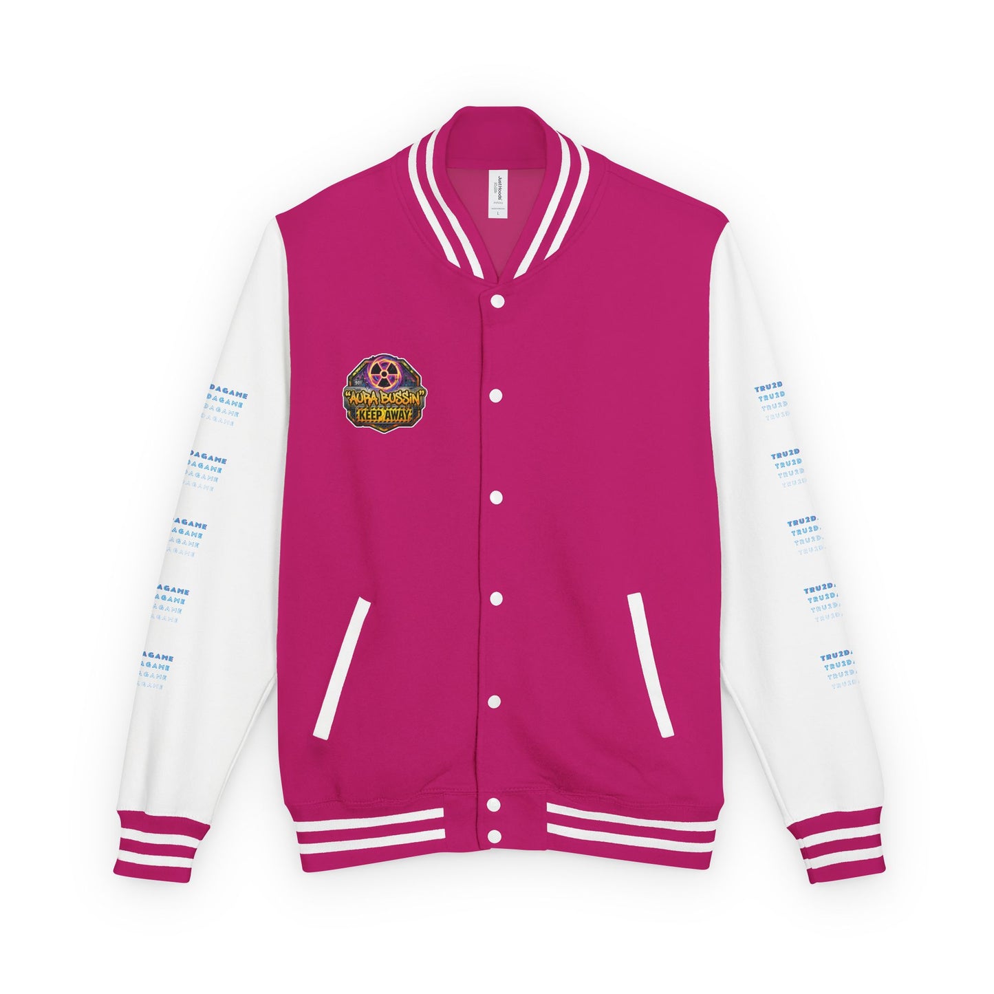 "Bussin' Aura" Letterman Jacket
