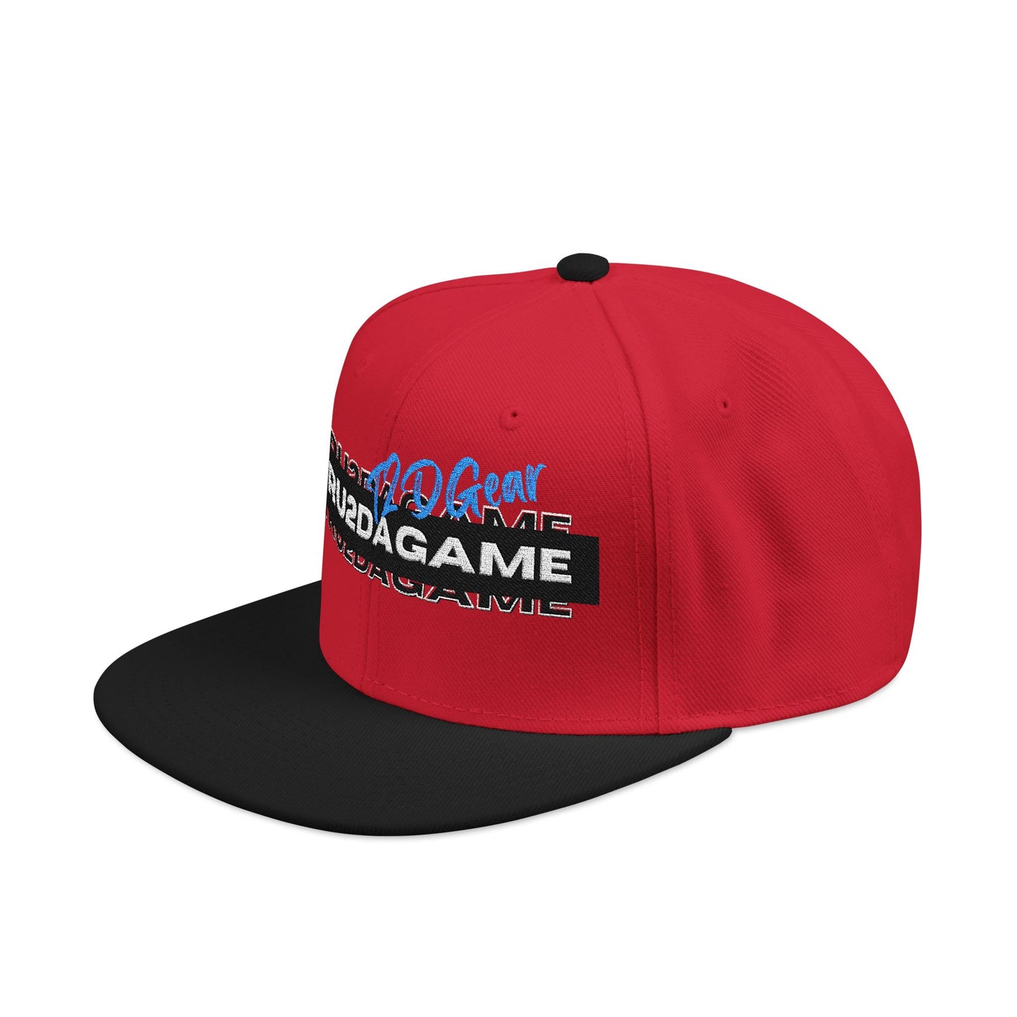 Tru2DaGame(T2DGear) Logo Embroidered Snapback Hat