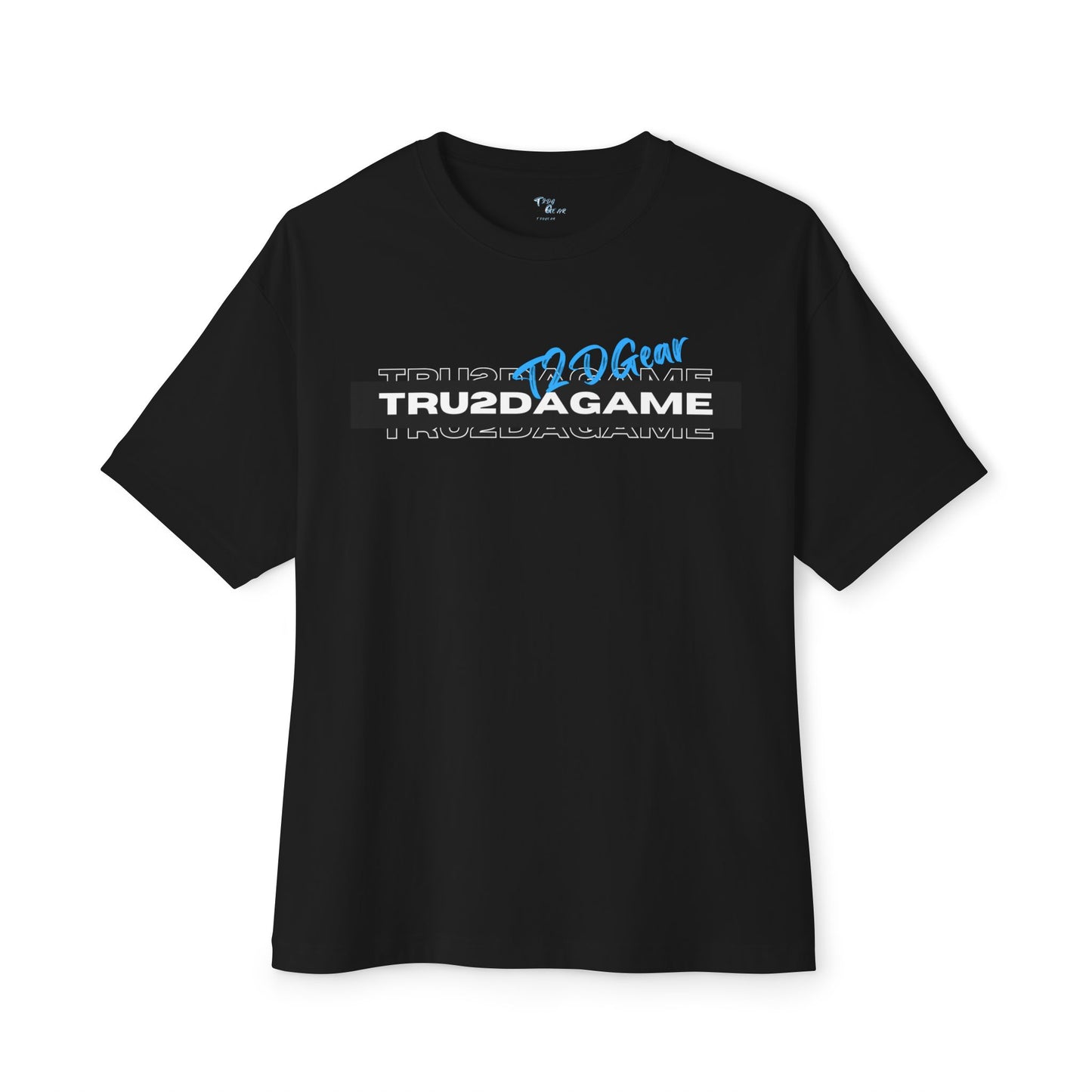 Tru2DaGame(T2DGear) Logo Oversized Boxy Tee
