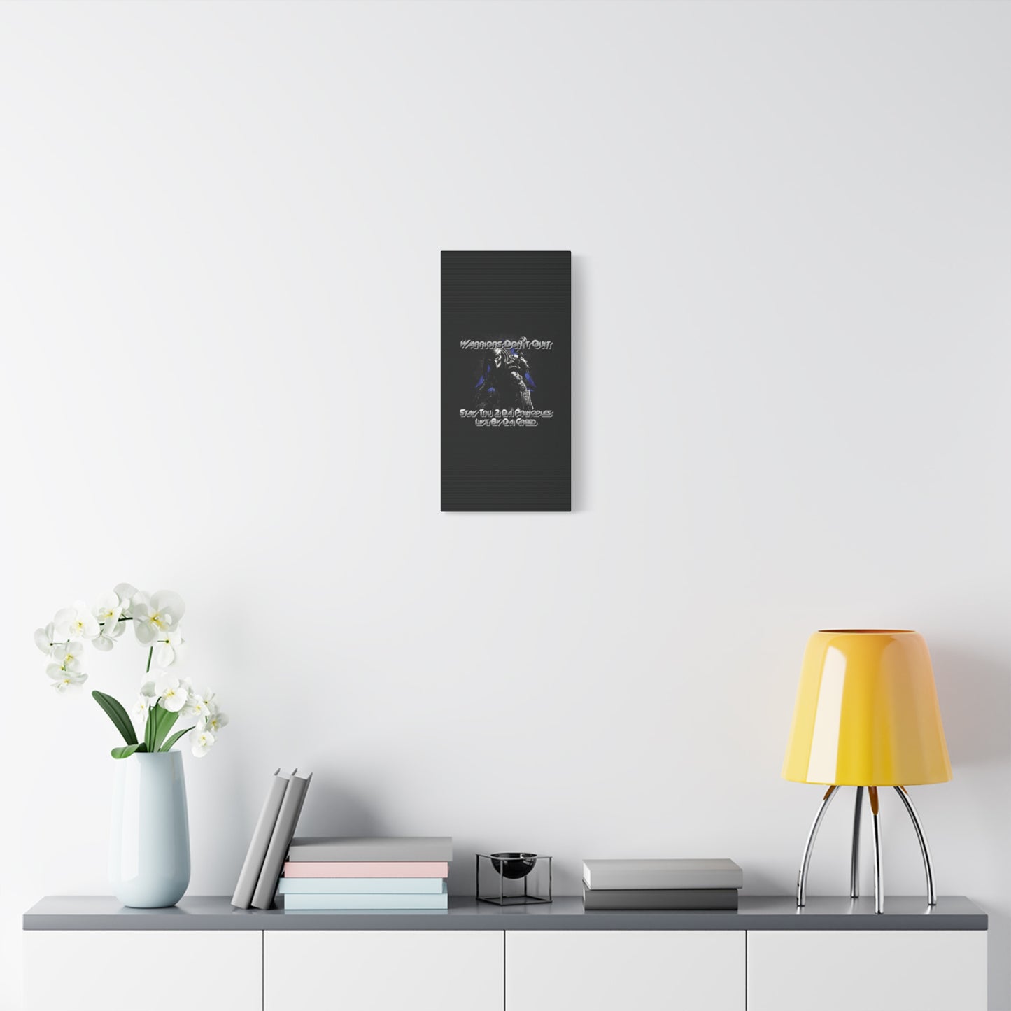 "Warrior's Creed" Canvas Wall Art
