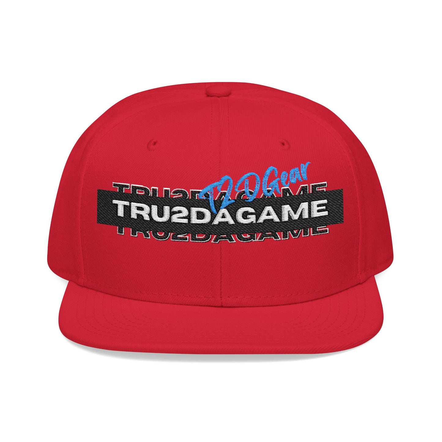 Tru2DaGame(T2DGear) Logo Embroidered Snapback Hat
