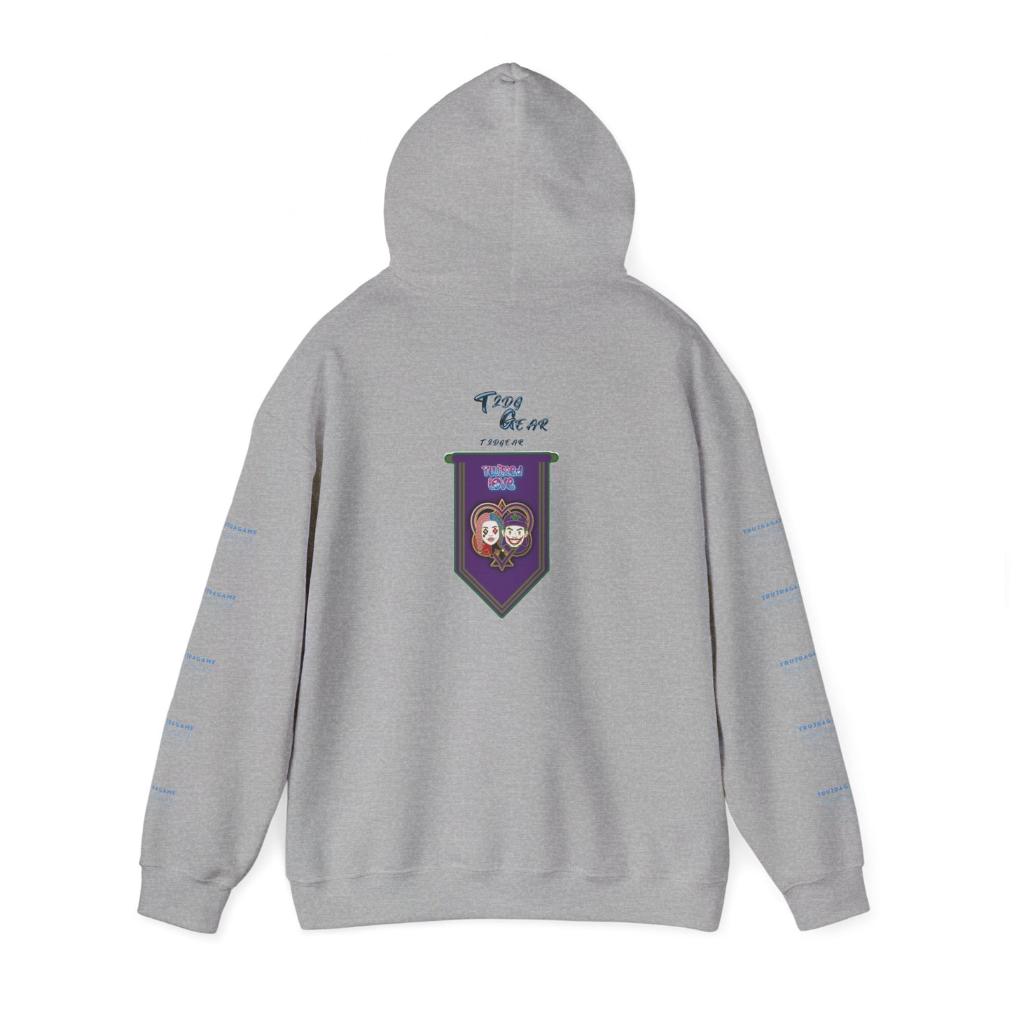 "Twisted/Toxic Love" Graphic Pullover