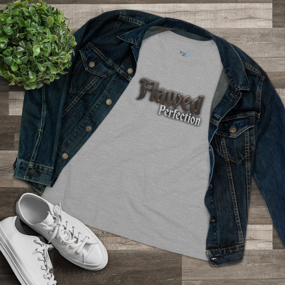 Flawed Perfection Women's Cotton Tee