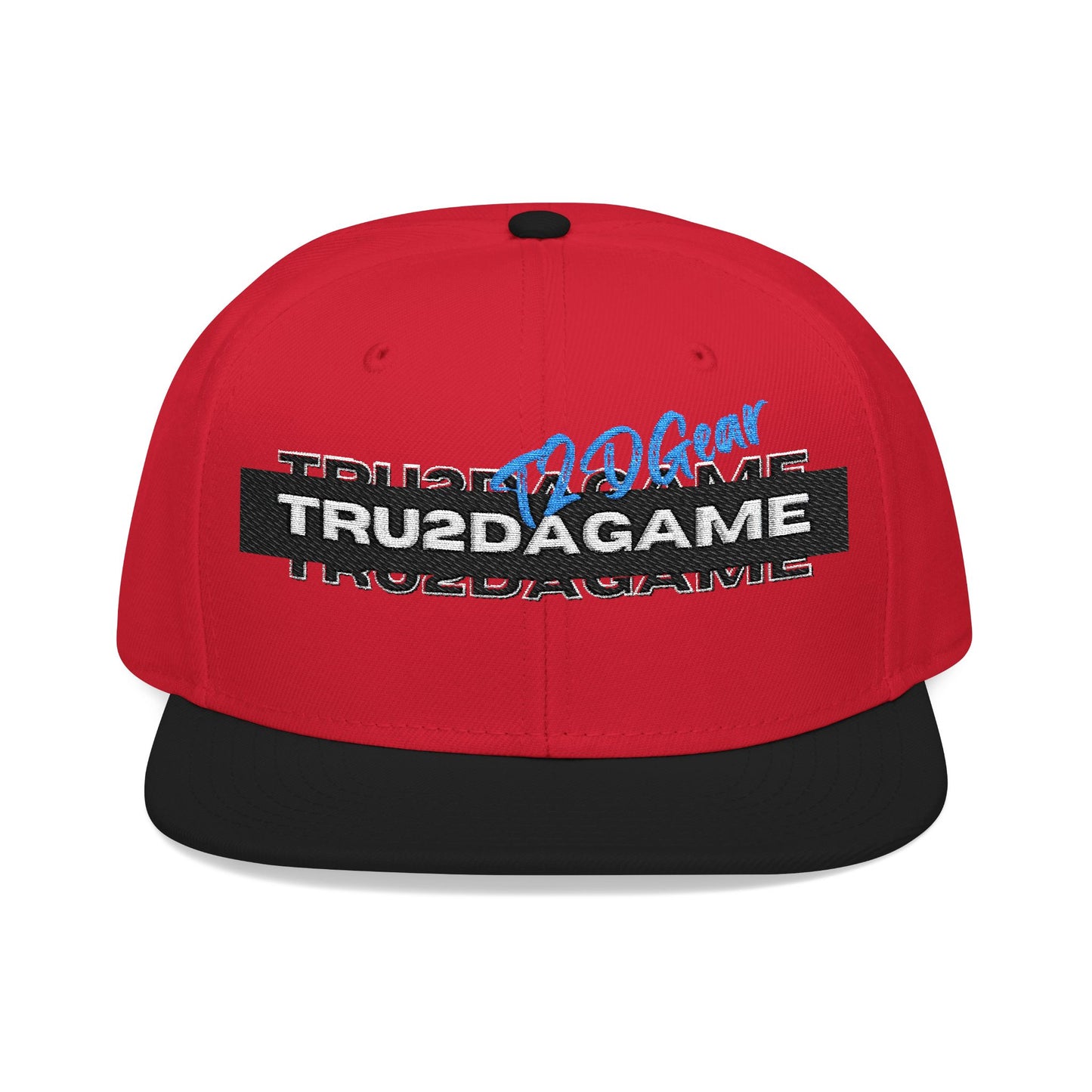 Tru2DaGame(T2DGear) Logo Embroidered Snapback Hat