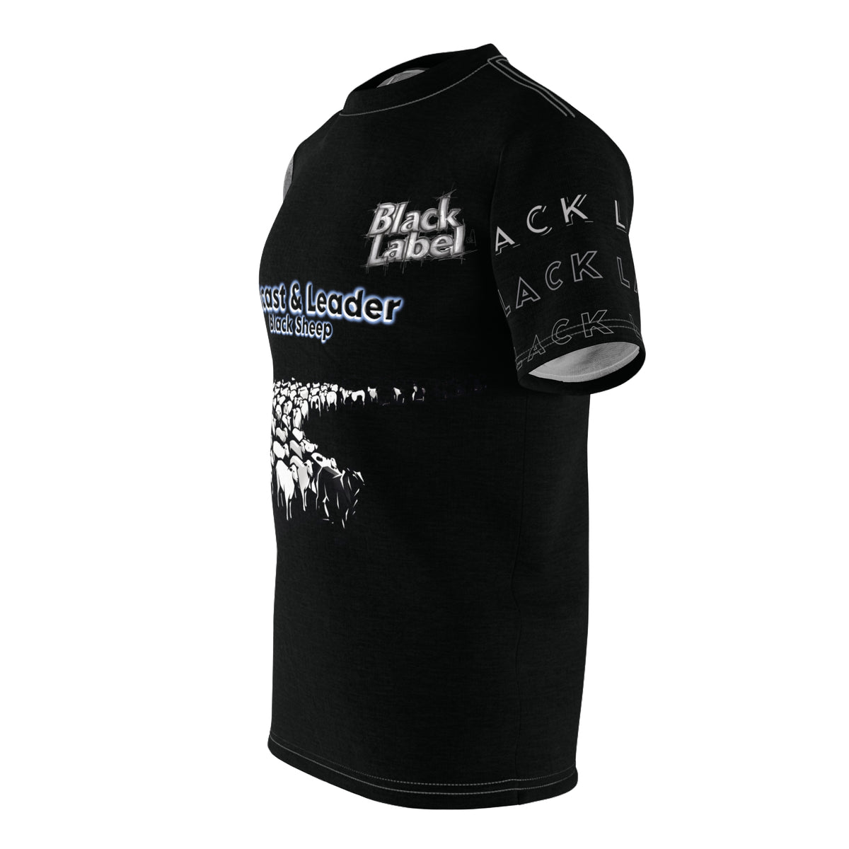 "Black Sheep" AOP Graphic T-Shirt