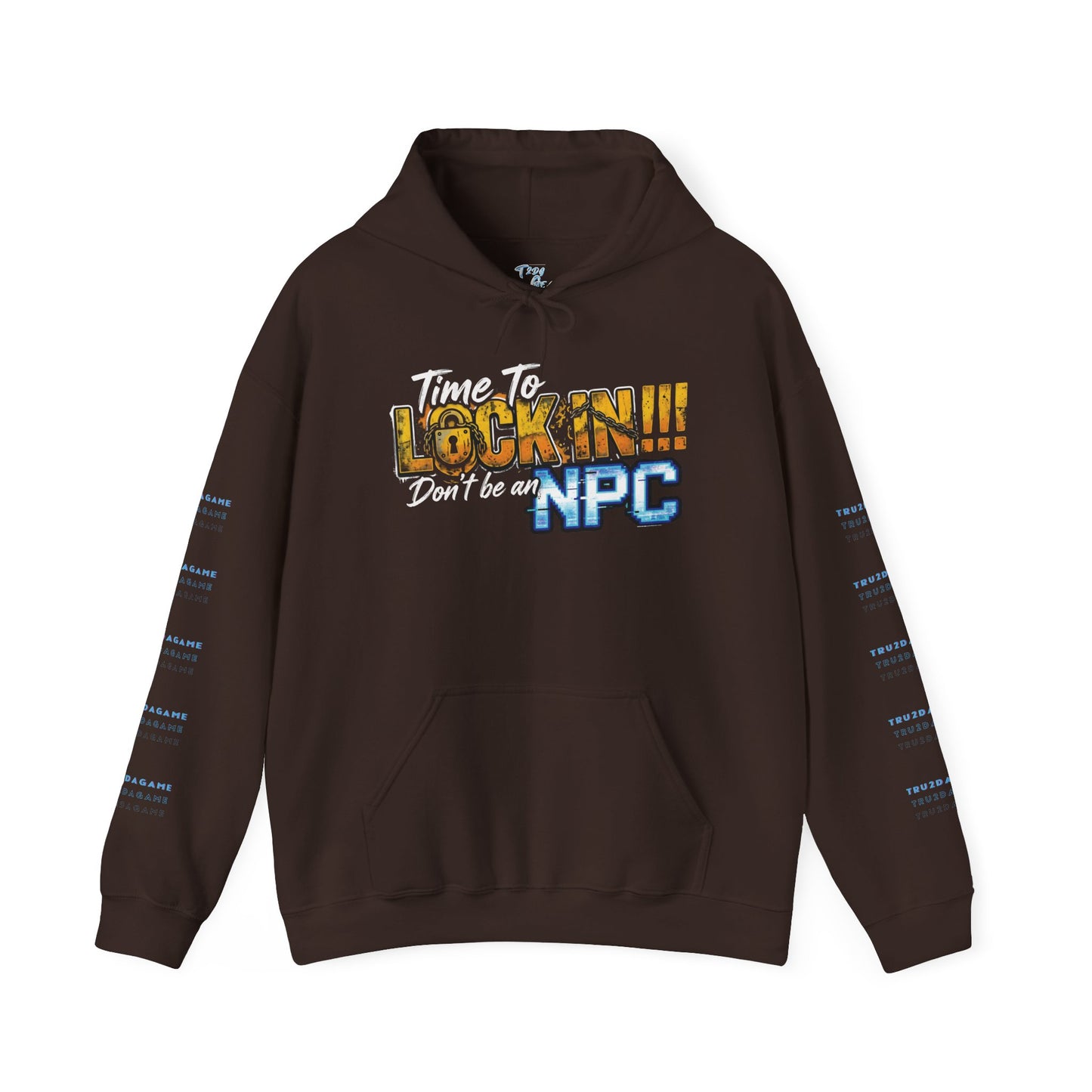 "Lock In" Graphic Pullover
