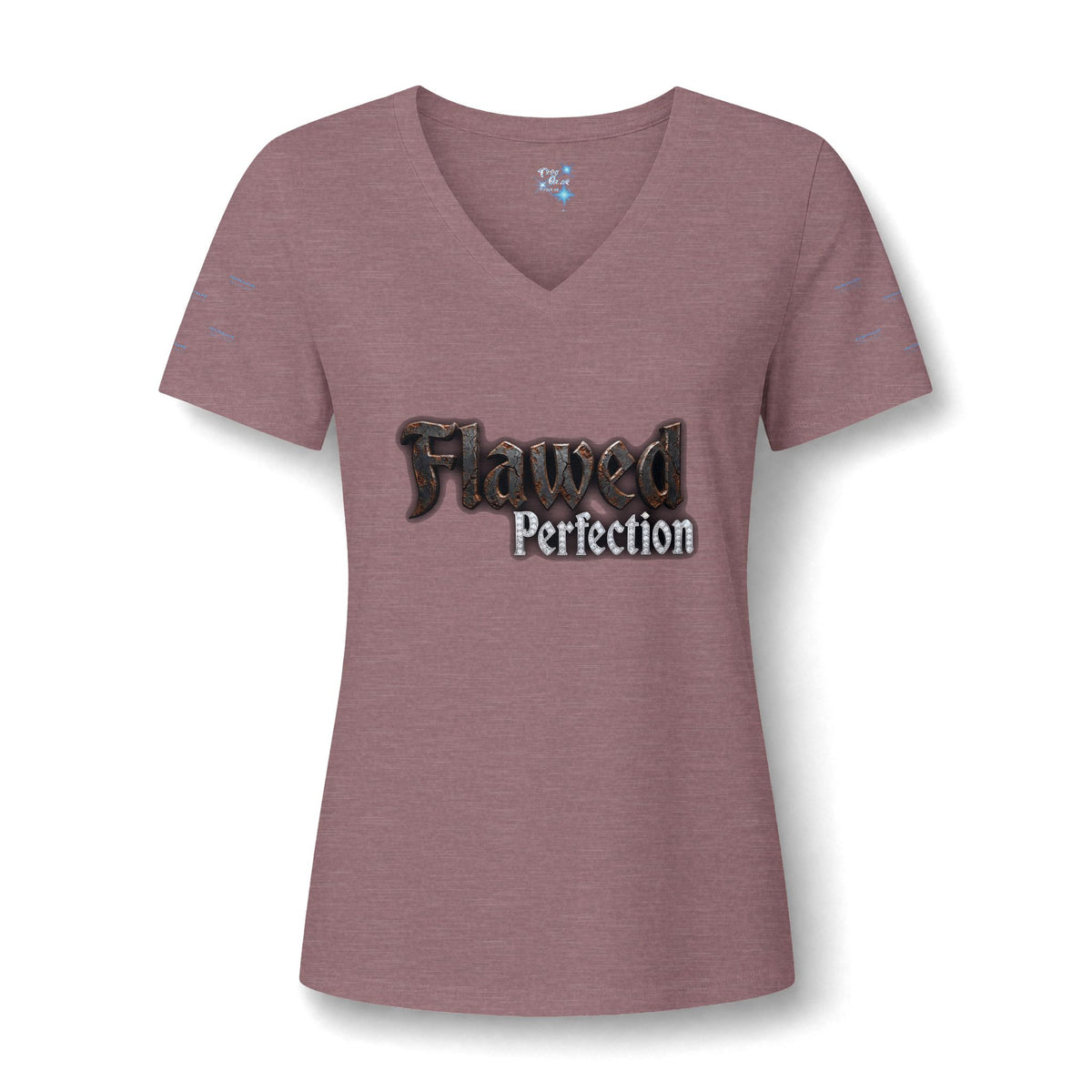 Flawed Perfection Women’s V‑Neck Tee