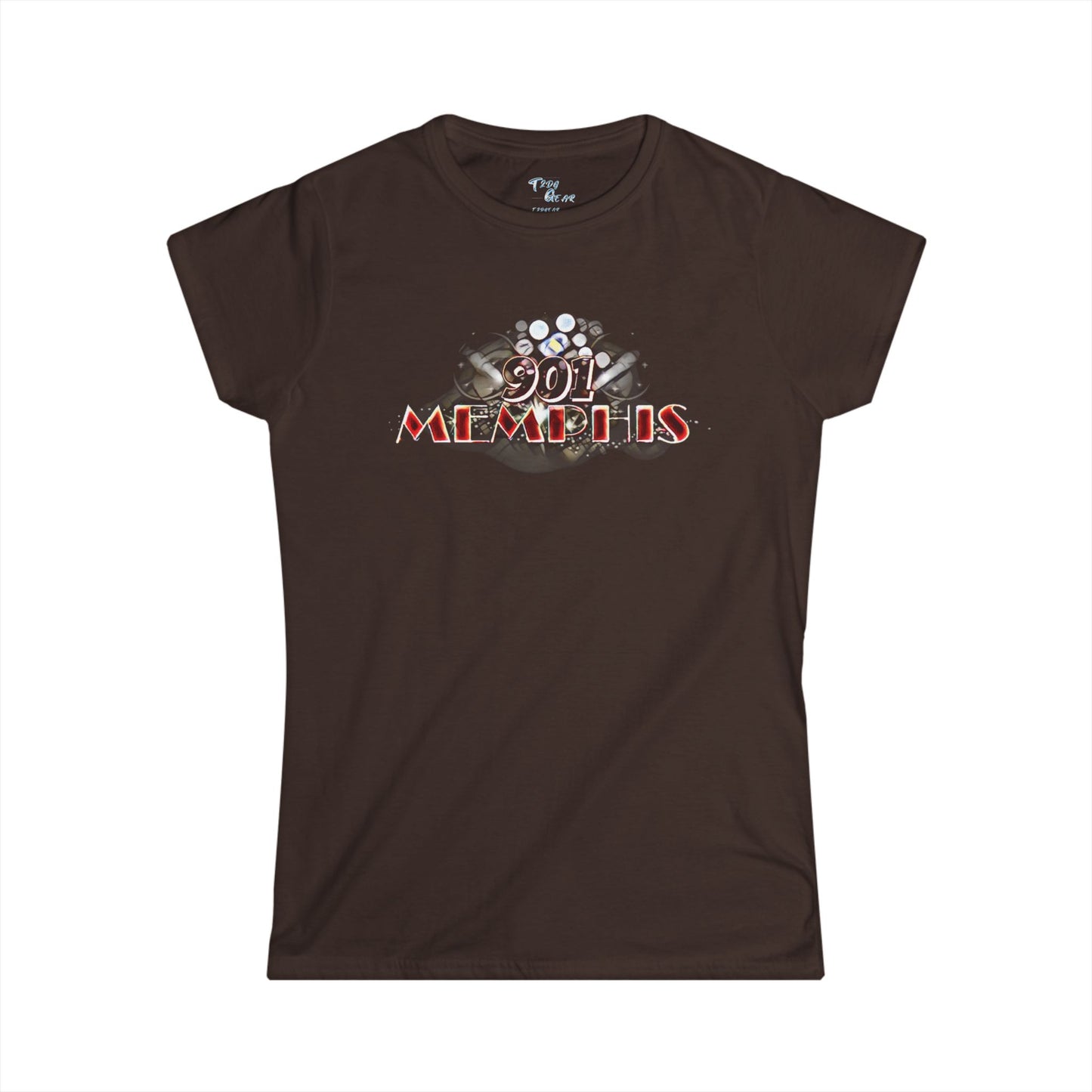 "901 Memphis" Women's Softstyle Tee