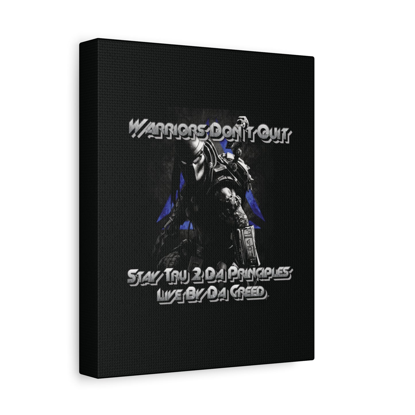 "Warrior's Creed" Canvas Wall Art