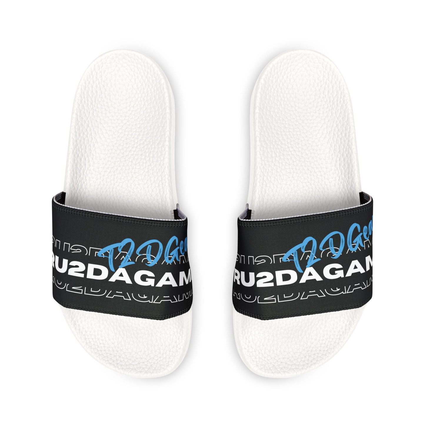 Tru2DaGame(T2DGear) Logo Men's Slides
