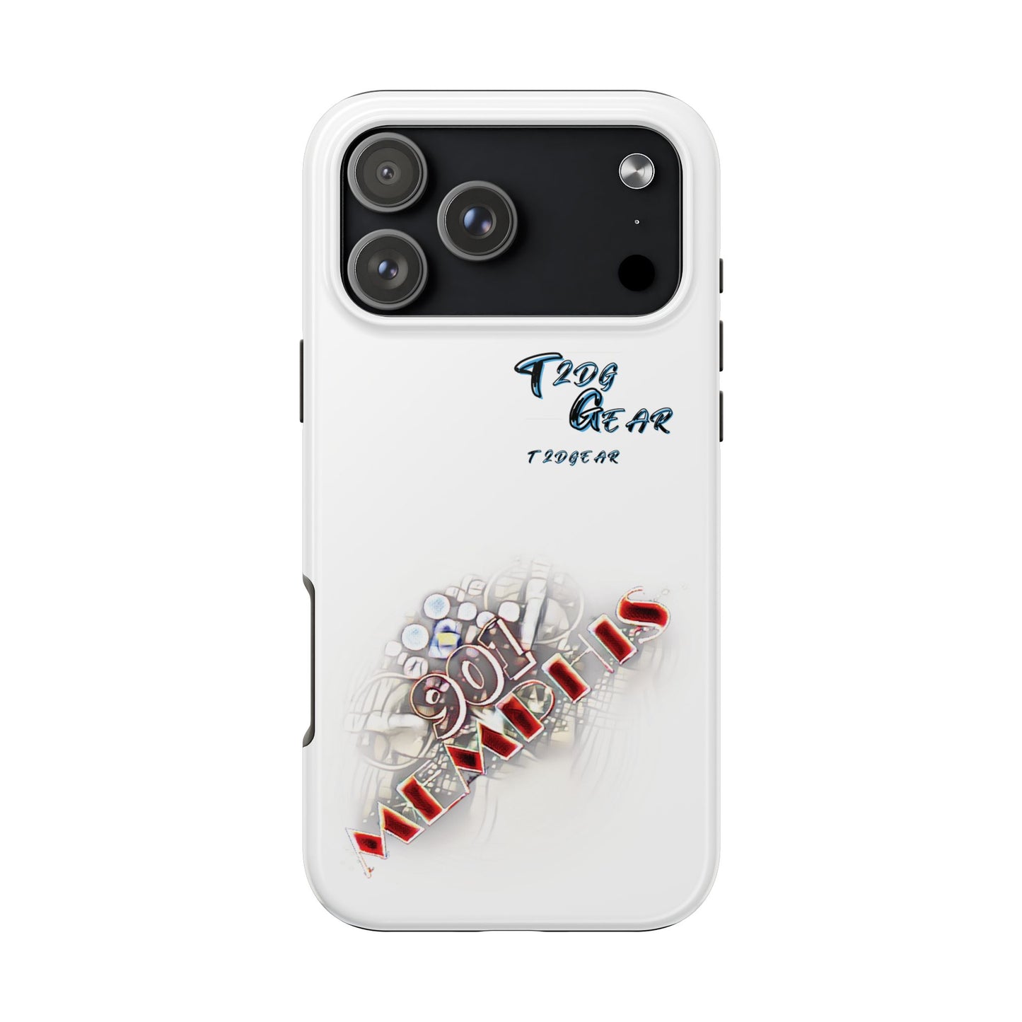 "901 Memphis" Tough Phone Case