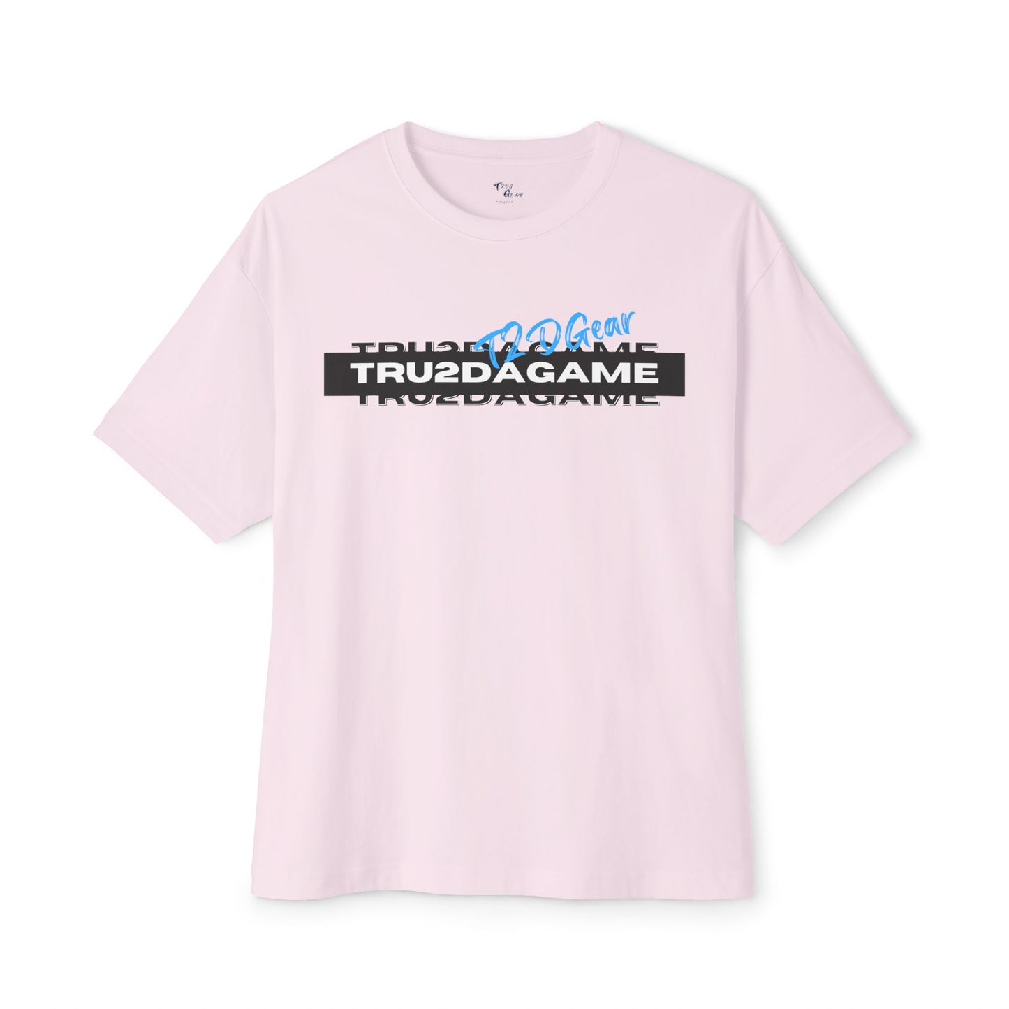 Tru2DaGame(T2DGear) Logo Oversized Boxy Tee