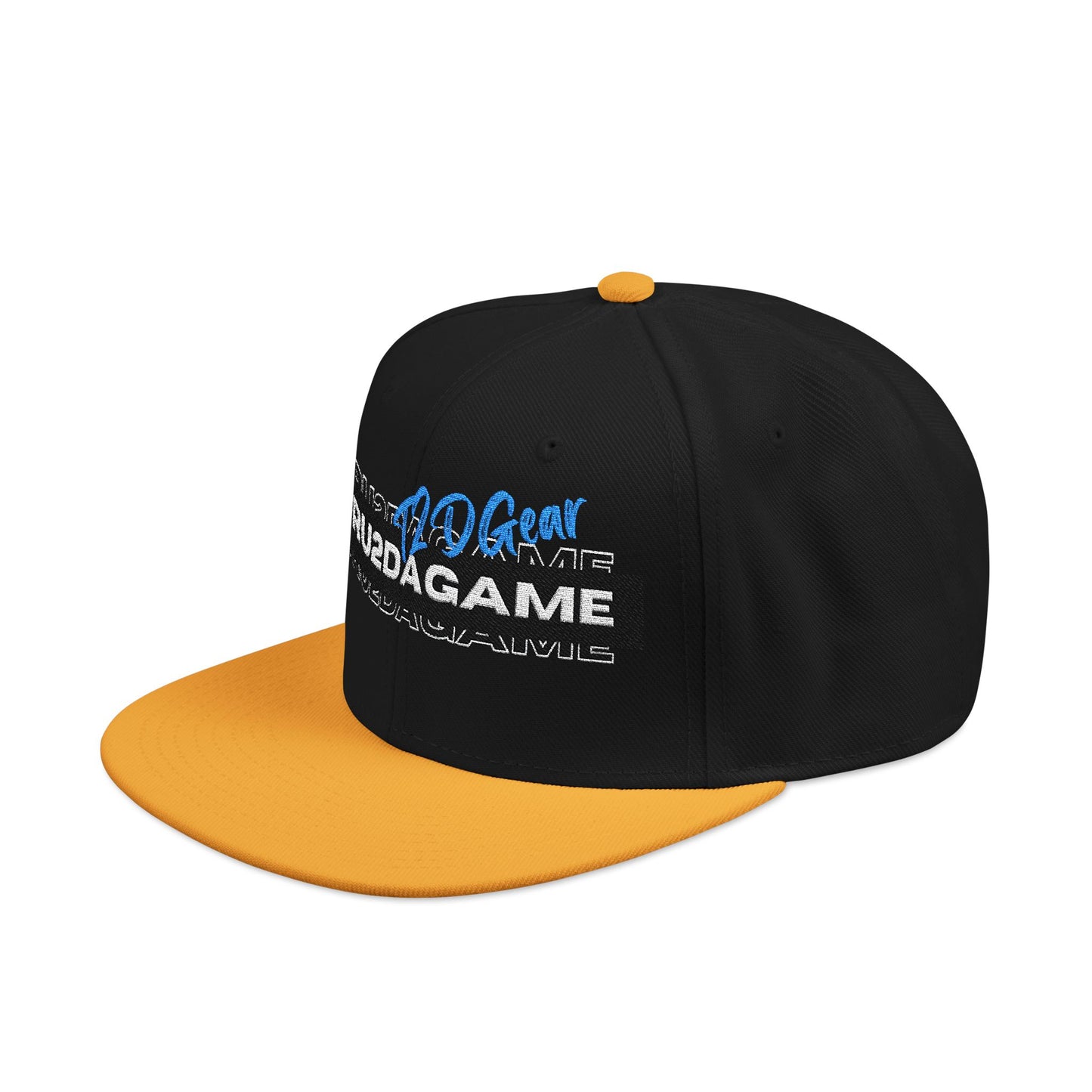 Tru2DaGame(T2DGear) Logo Embroidered Snapback Hat