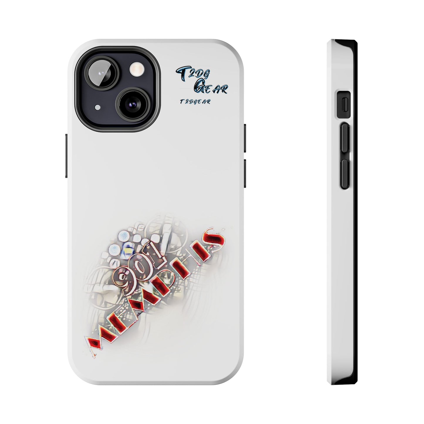 "901 Memphis" Tough Phone Case