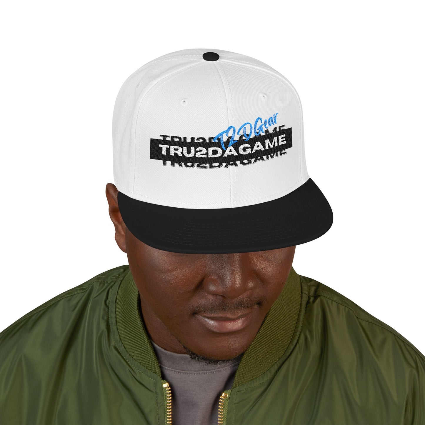 Tru2DaGame(T2DGear) Logo Embroidered Snapback Hat