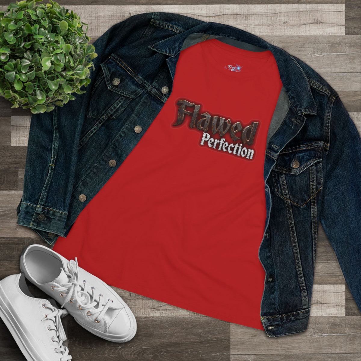Flawed Perfection Women's Cotton Tee