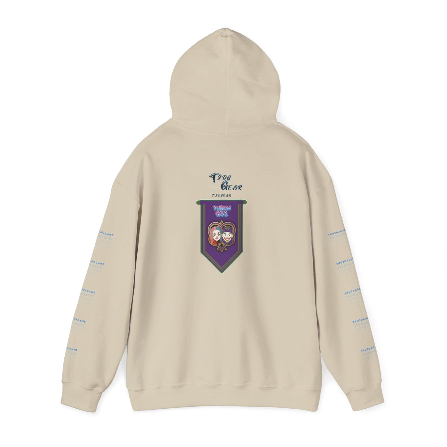 "Twisted/Toxic Love" Graphic Pullover