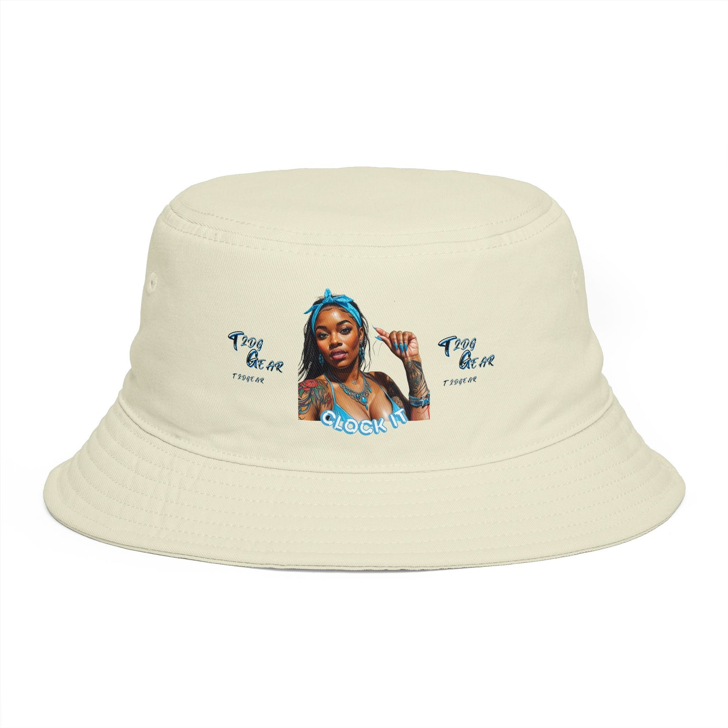 "Clock It" Bucket Hat