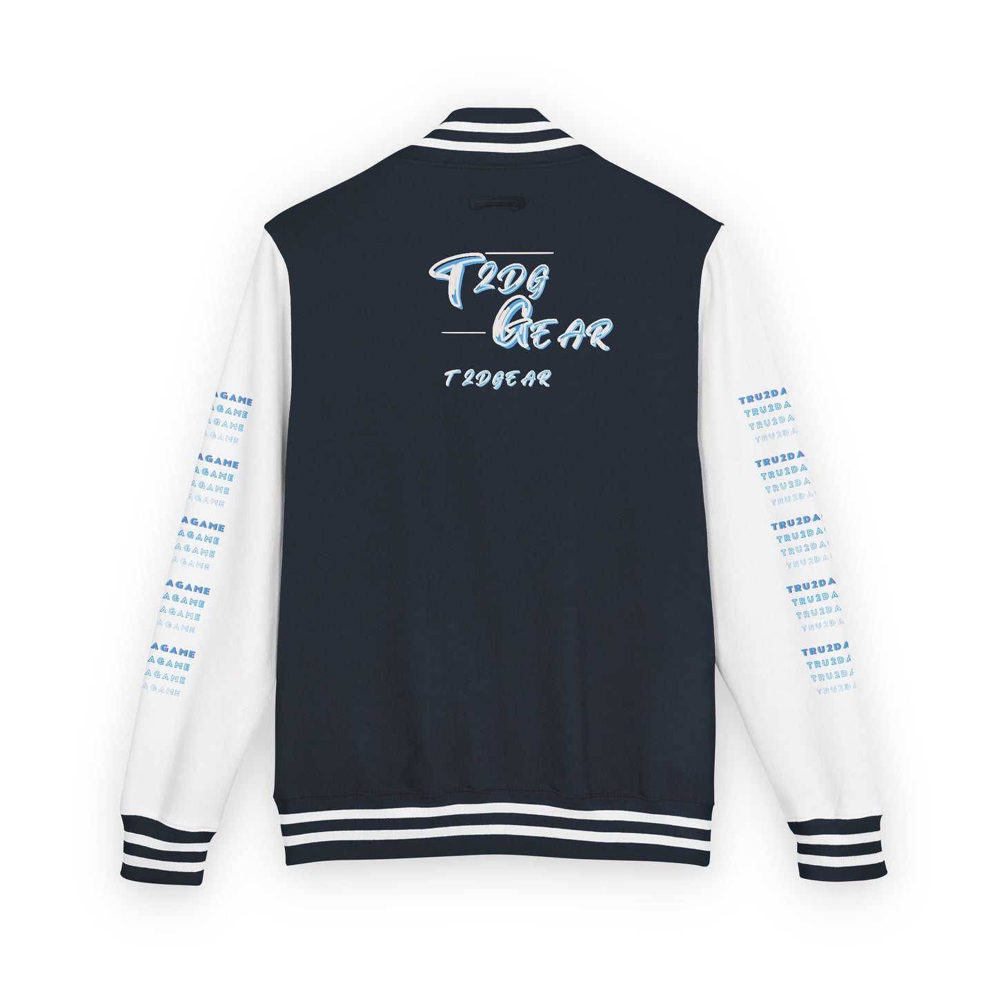 Tru2DaGame(T2DGear) Logo Letterman Jacket