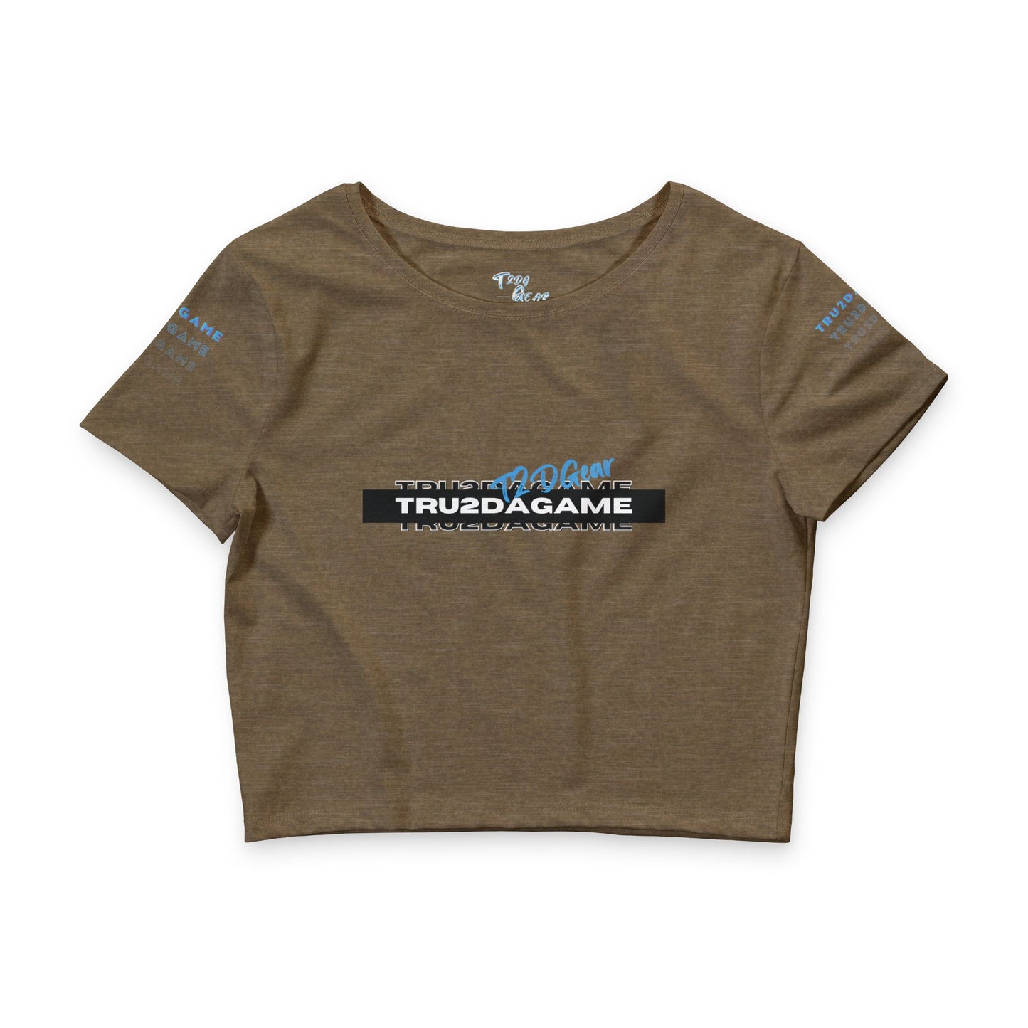 Tru2DaGame(T2DGear) Logo Women���s Crop Tee