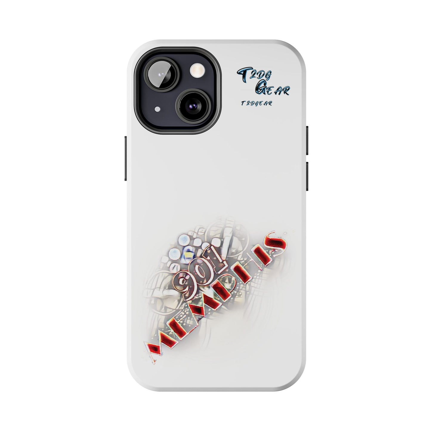 "901 Memphis" Tough Phone Case