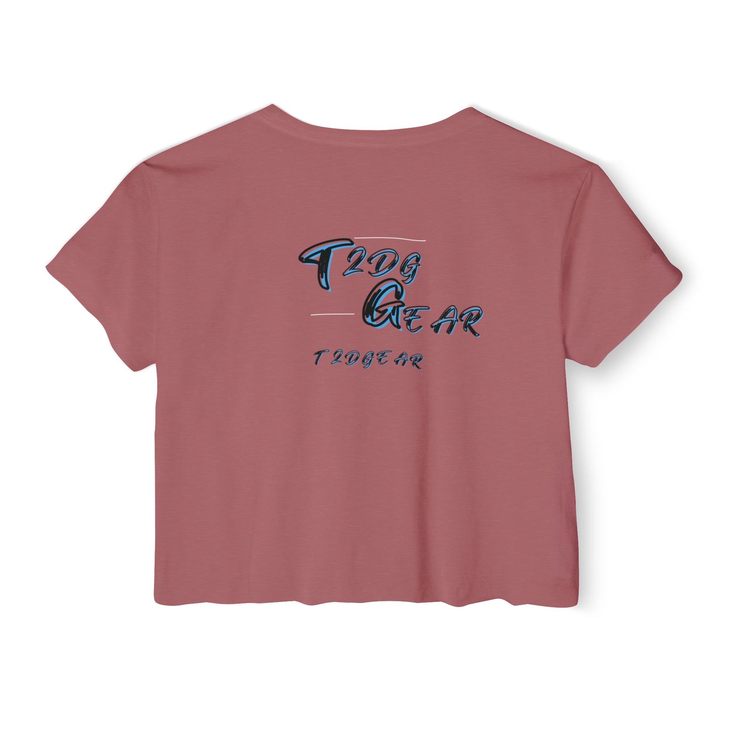"Haters Salty" Women's Graphic Crop Tee