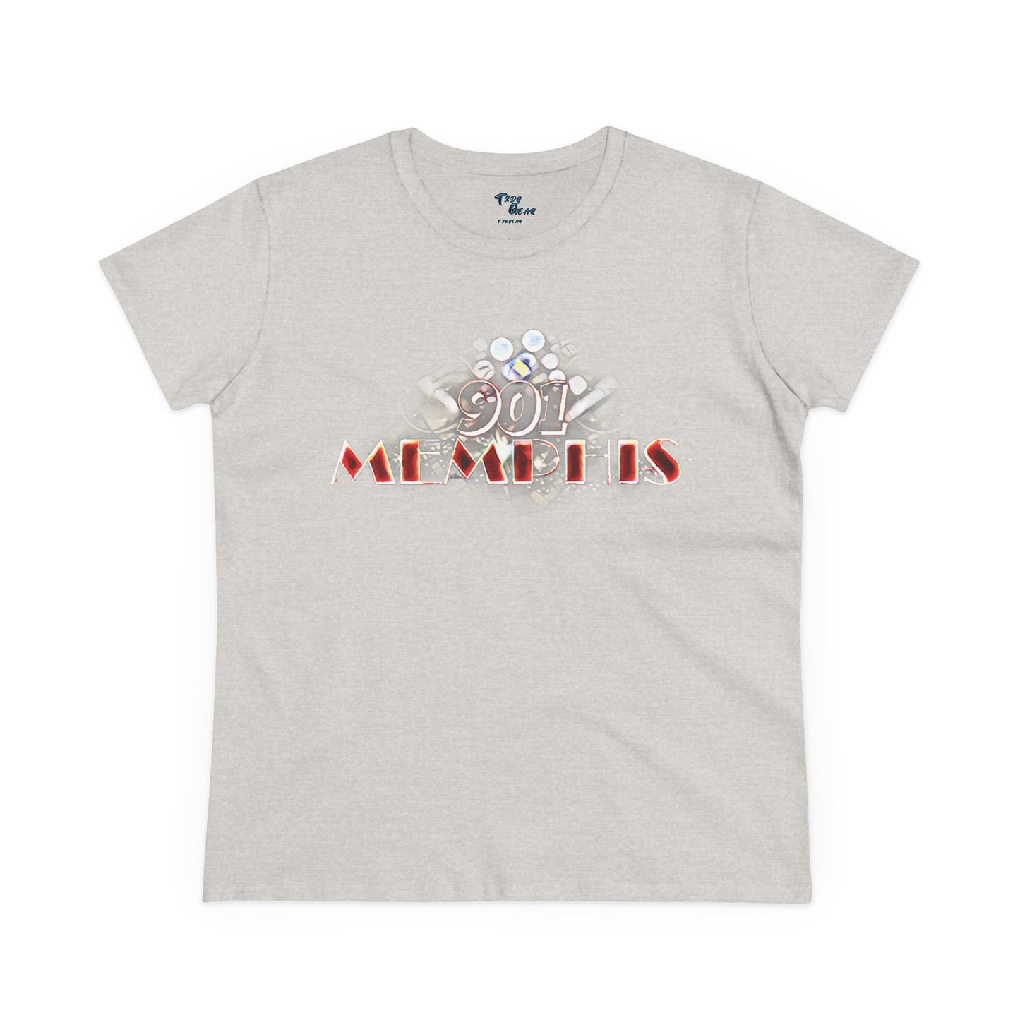 "901 Memphis" Women���s Cotton Tee