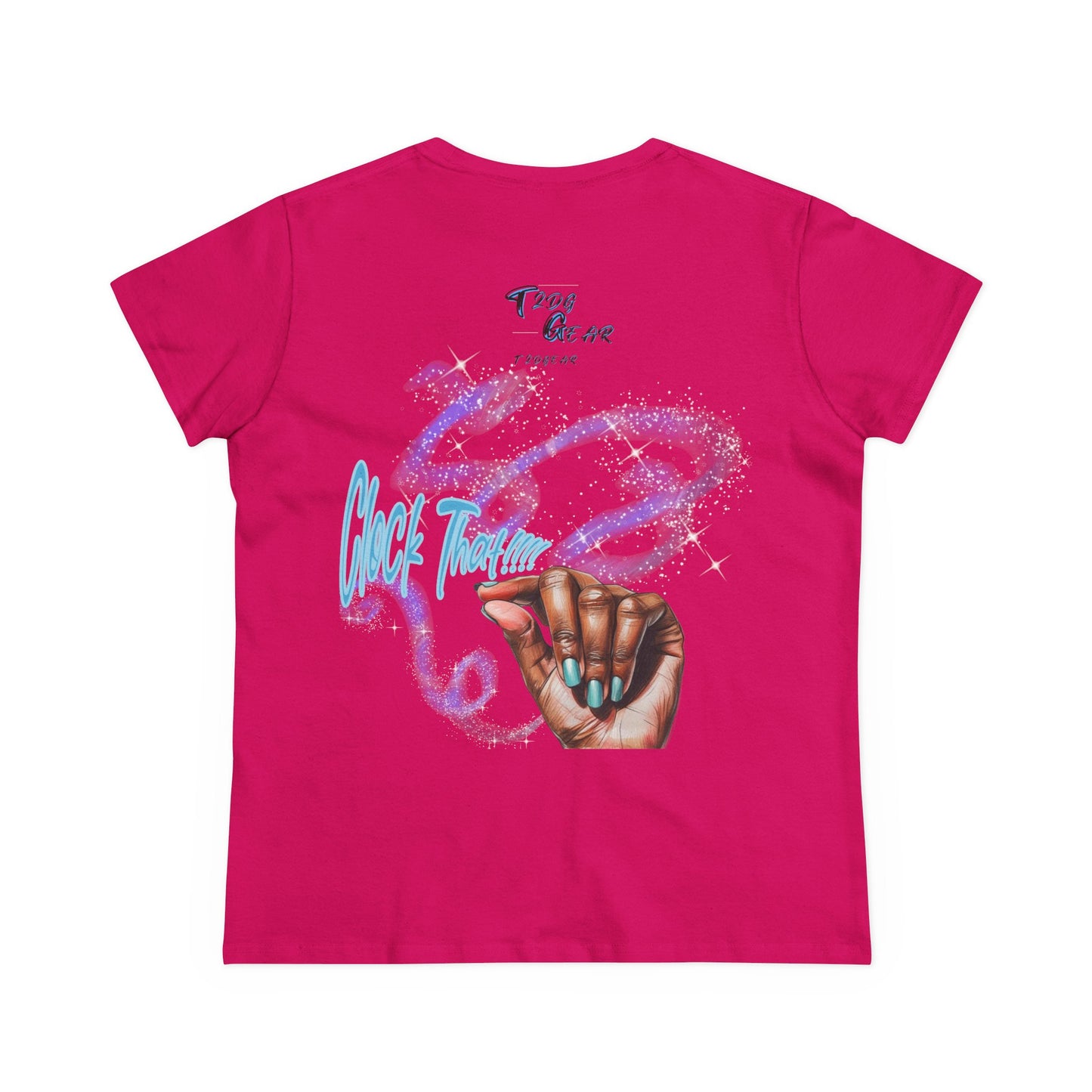 "Clock It" Cotton Graphic Tee