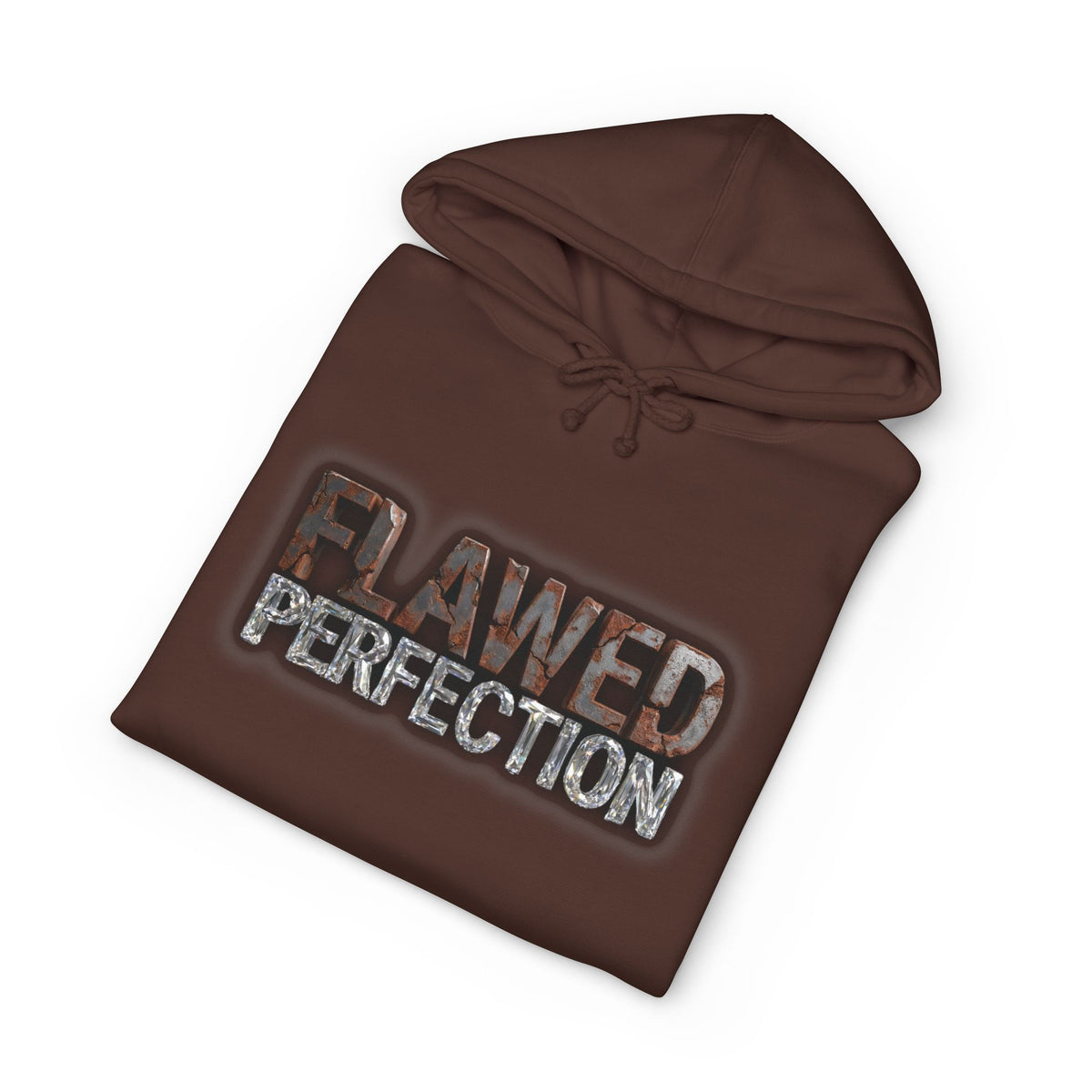 "Flawed Perfection" Men's Graphic Hoodie