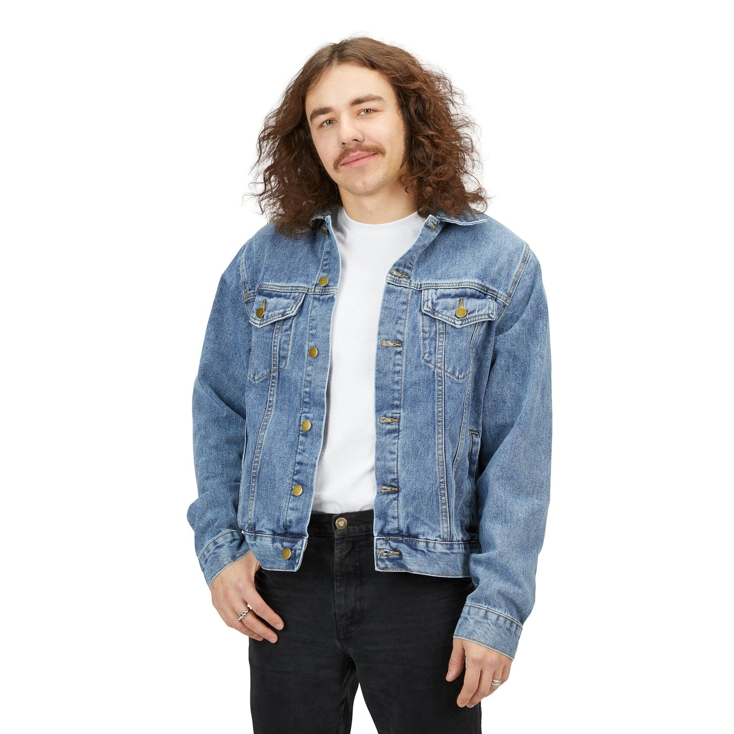 "Stand Solo" Men's Denim Jacket
