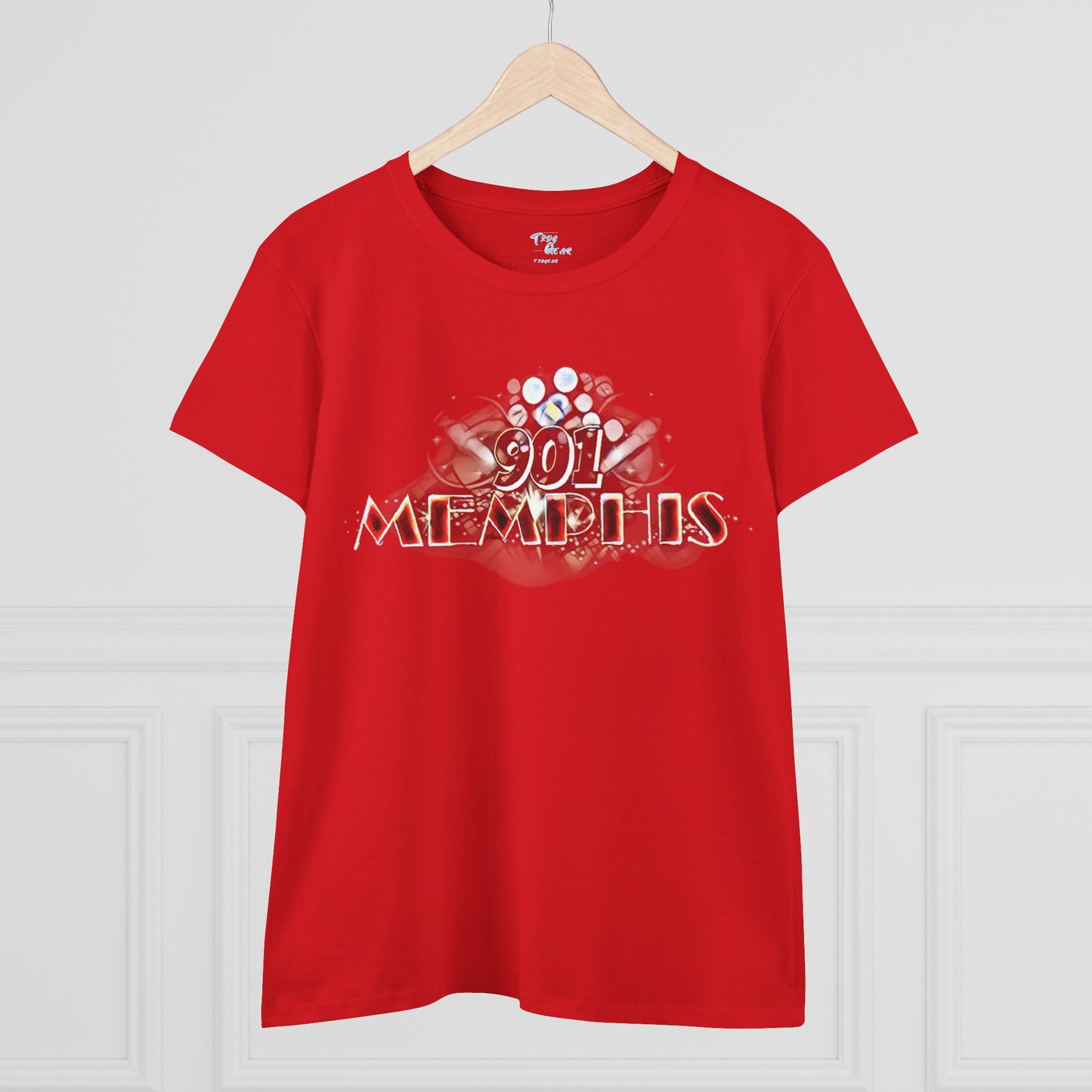 "901 Memphis" Women���s Cotton Tee