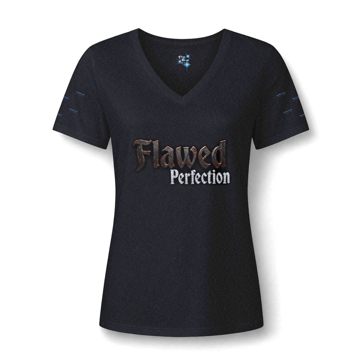 Flawed Perfection Women’s V‑Neck Tee
