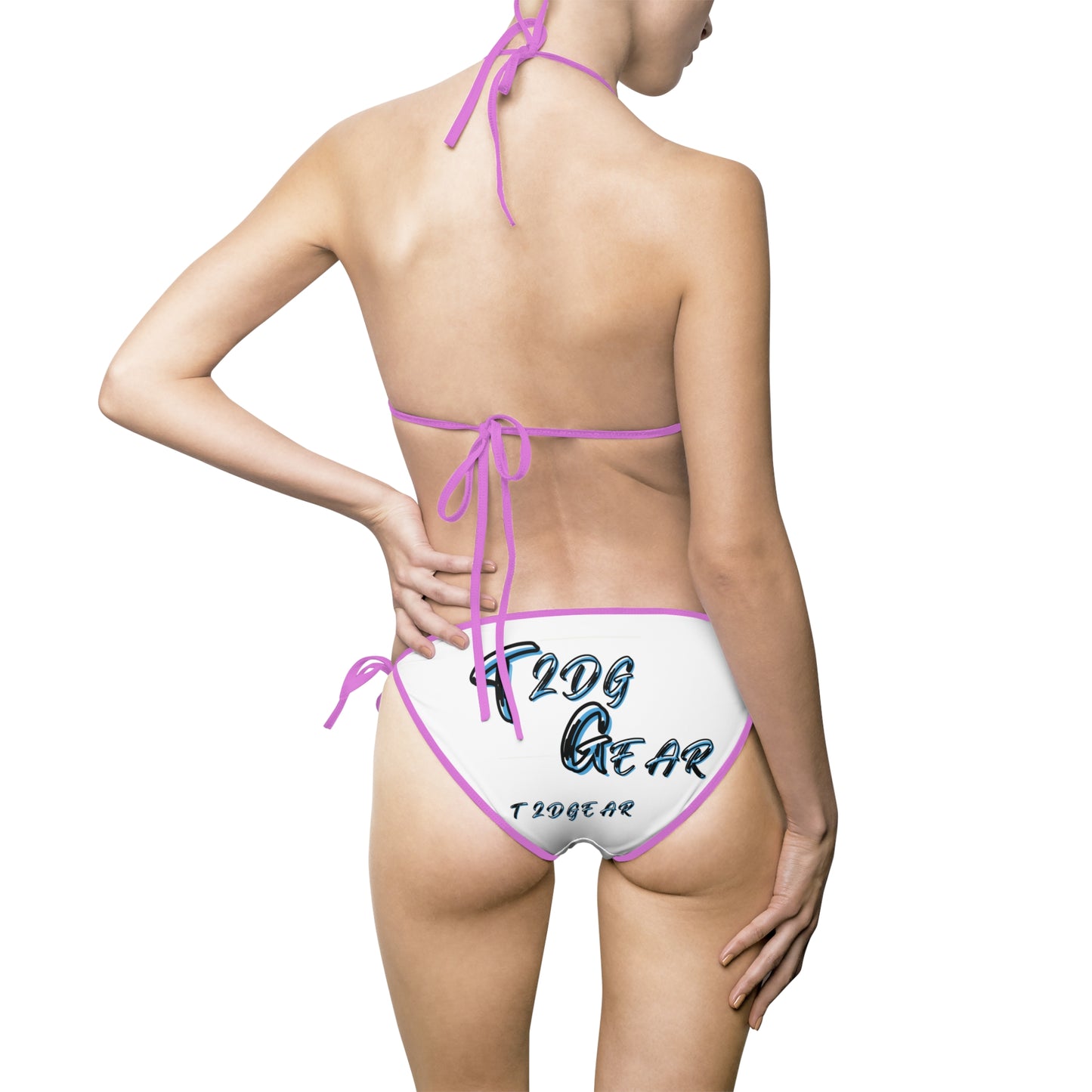 "Haters Salty" Women's Tie-Side Bikini