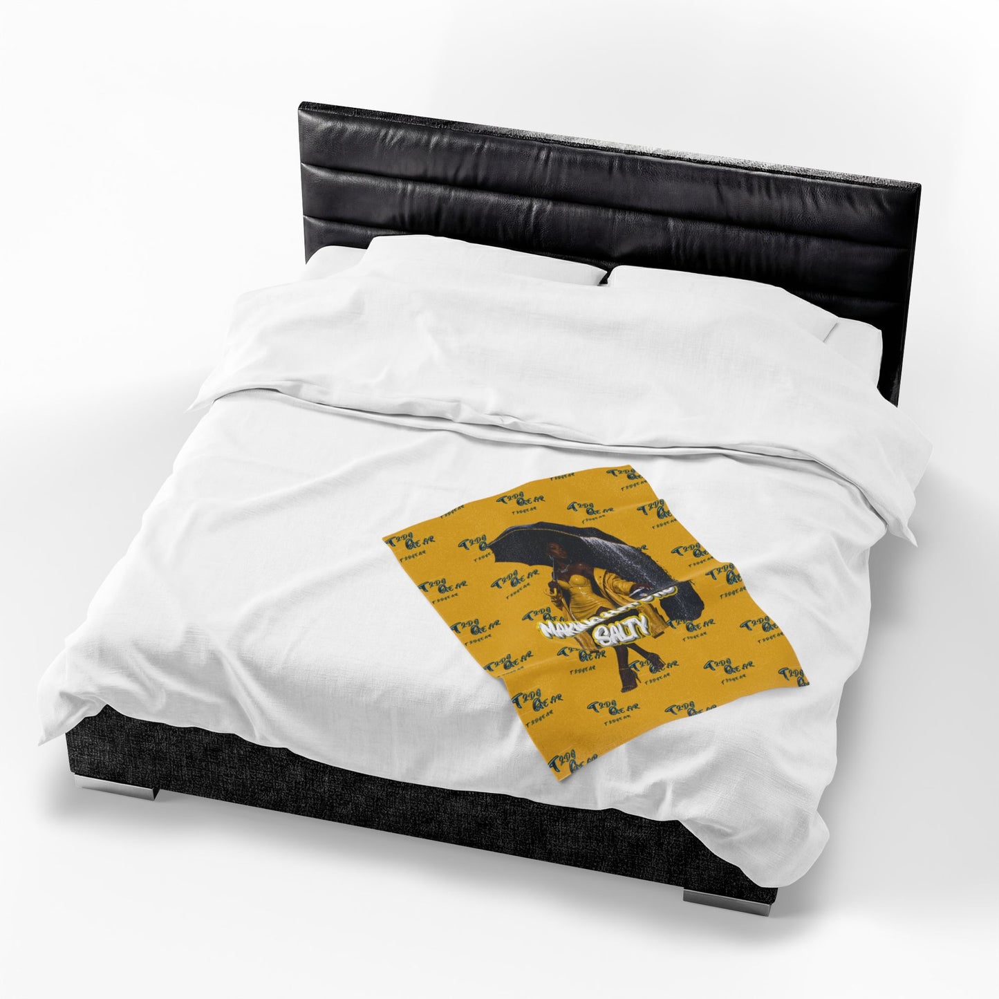 "Haters Salty" Velveteen Plush Blanket