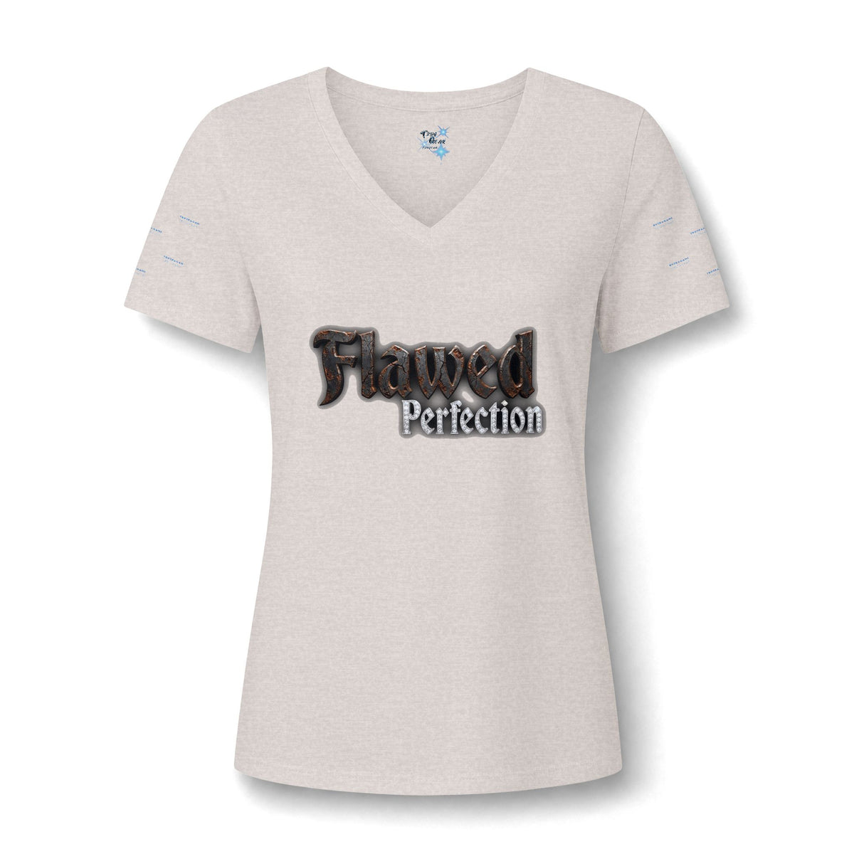 Flawed Perfection Women’s V‑Neck Tee