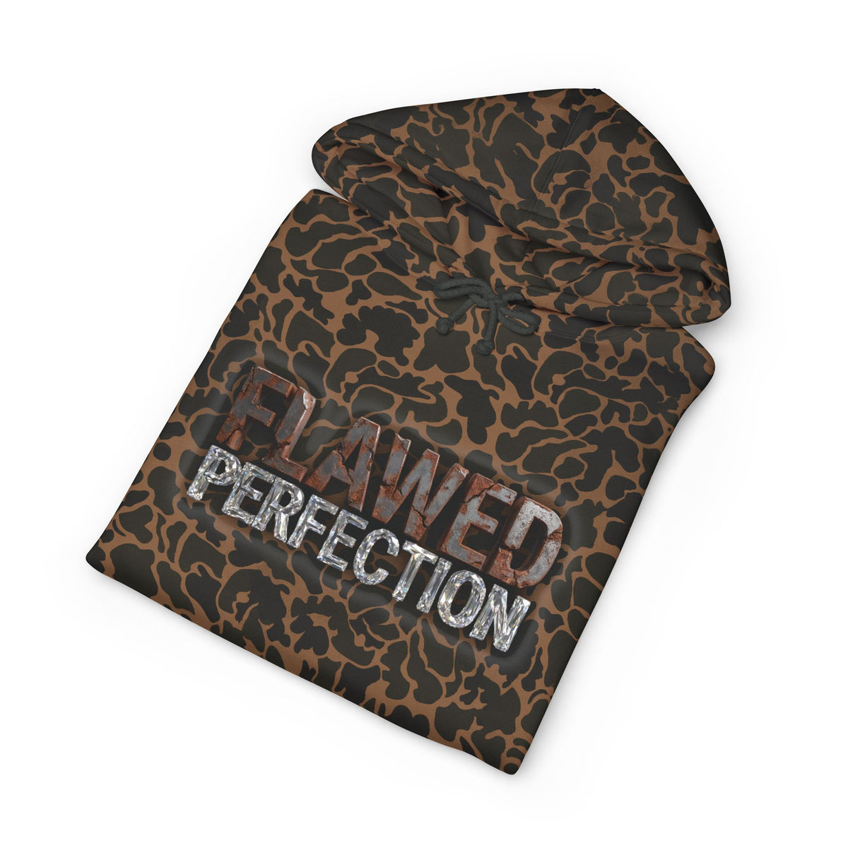 "Flawed Perfection" Men's Graphic Hoodie